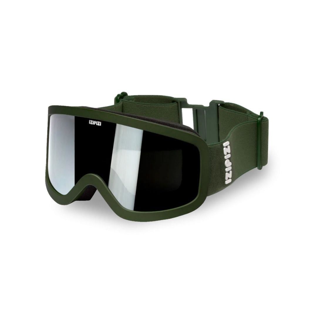 Izipizi Snow Cat 2 Kakı Green - Yetişkin Yeşil Kar Gözlüğü