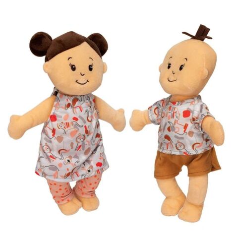 Manhattan Toy Baby Stella İkizler Oyuncak Bebek - Wee Baby Twins
