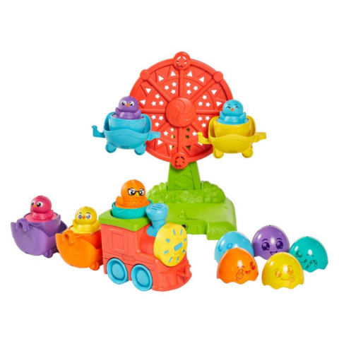 Tomy 2si1 arada Tren ve Dönme Dolap / Toomies 2 in 1 Eggventure Train