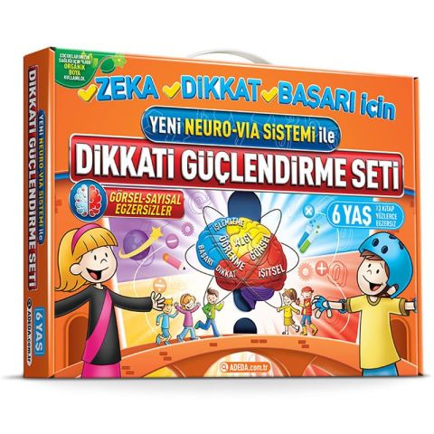 Dikkati Güçlendirme Seti 6 Yaş