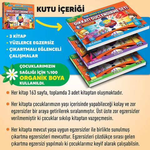 Dikkati Güçlendirme Seti 6 Yaş