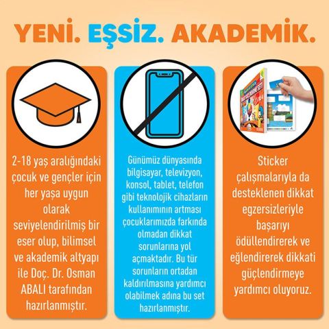 Dikkati Güçlendirme Seti 6 Yaş