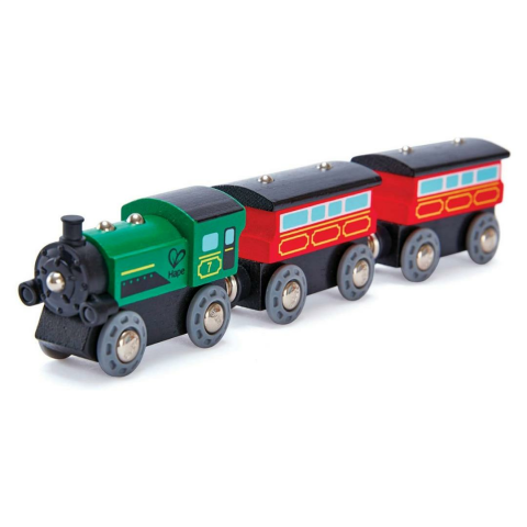 Hape Steam-Era Oyuncak Yolcu Treni / Steam-Era Passenger Train