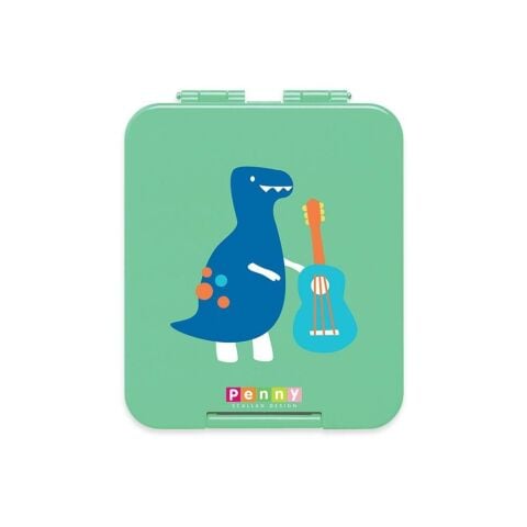 Penny Scallan Bento Box 4 Bölmeli Beslenme Kutusu / Dino Rock