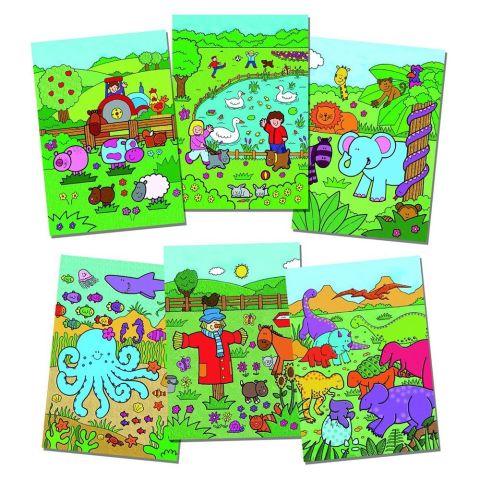Galt Sihirli Boyama Kitabı - Water Magic Animals