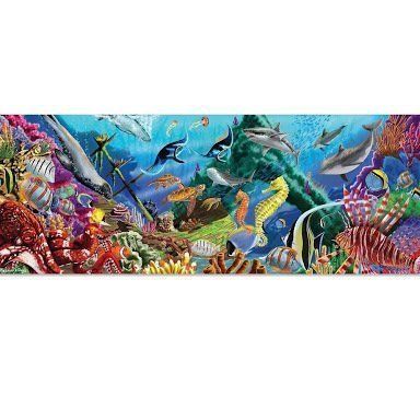 Melissa&Doug Deniz Altında Vaha (200 Parça Puzzle)