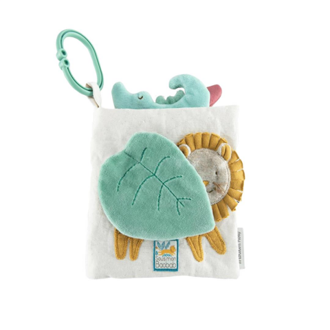 Moulin Roty - Yumuşak Bez Kitap - Hayvanlar
