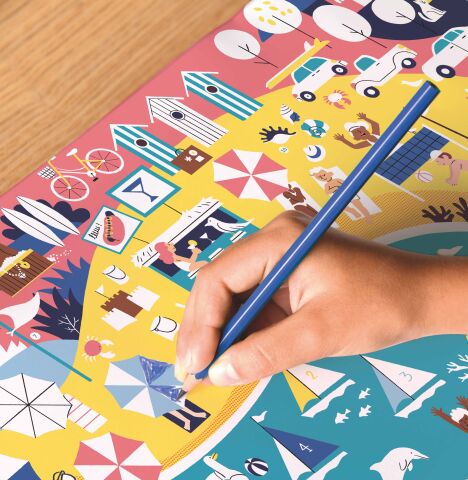 Colouring Seaside