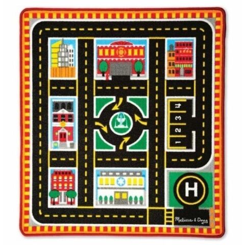 Melissa&Doug Oyun Halı Seti - Kurtarma Araçları