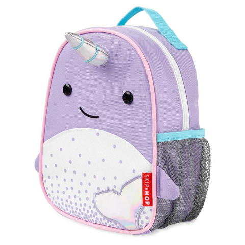 Skip Hop Çocuk Emniyet Kemerli Sırt Çantası - Narwhal