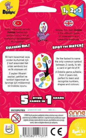 DOBBLE 1,2,3 ECO