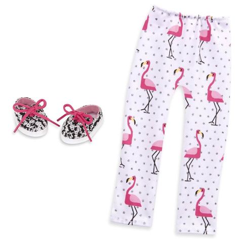 Glitter Girls Kıyafet Seti / Flamingo Glow!