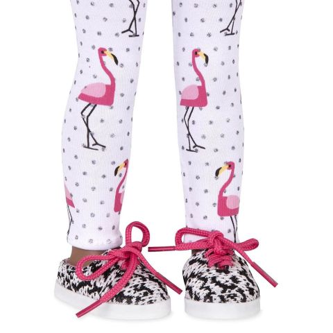 Glitter Girls Kıyafet Seti / Flamingo Glow!
