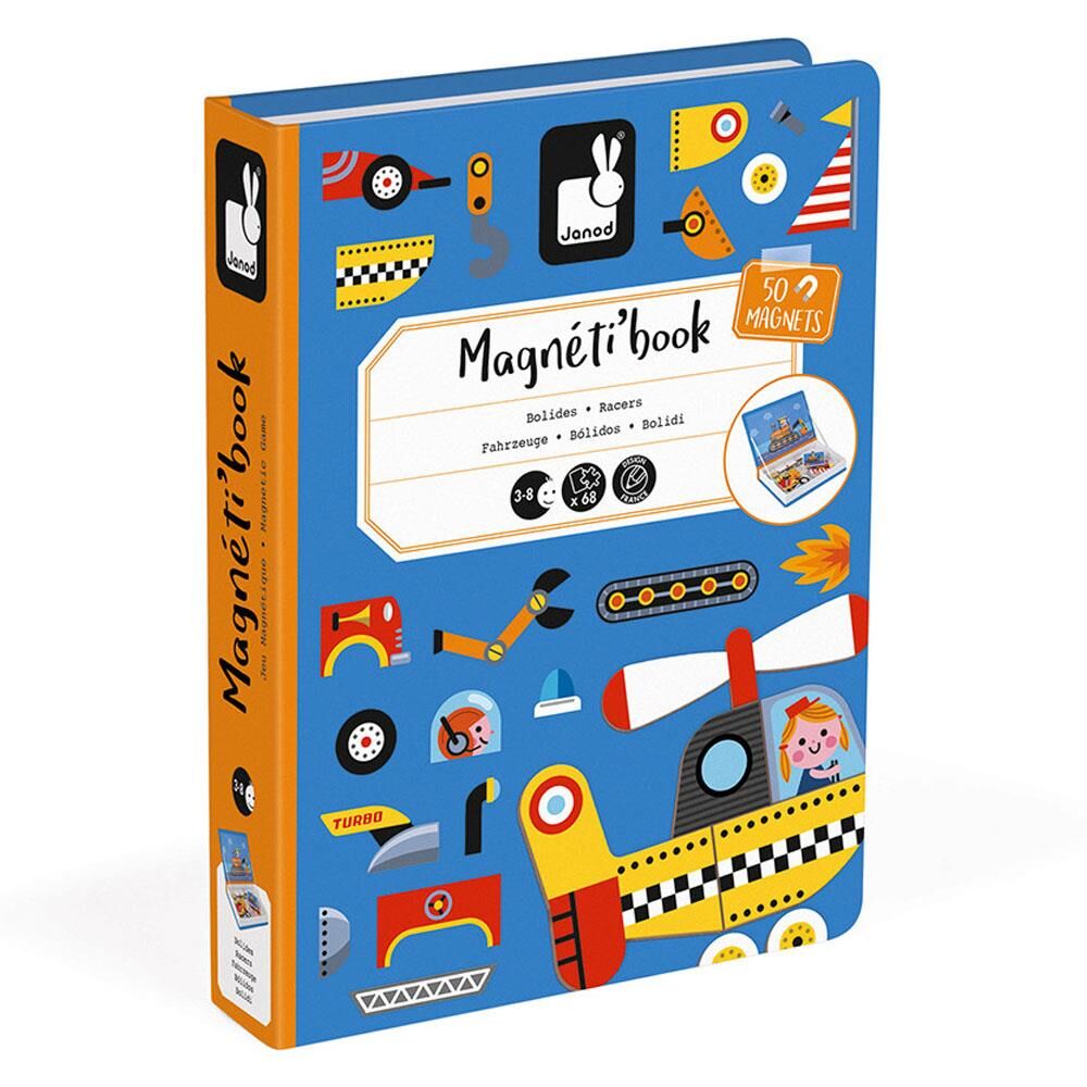 Janod Magnetibook - Mıknatıslı Oyun Kitabı Araçlar