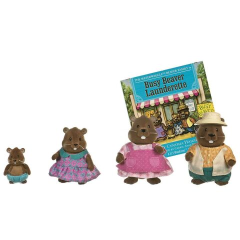 Li'l Woodzeez Kunduz Ailesi - The Beaver Family Set