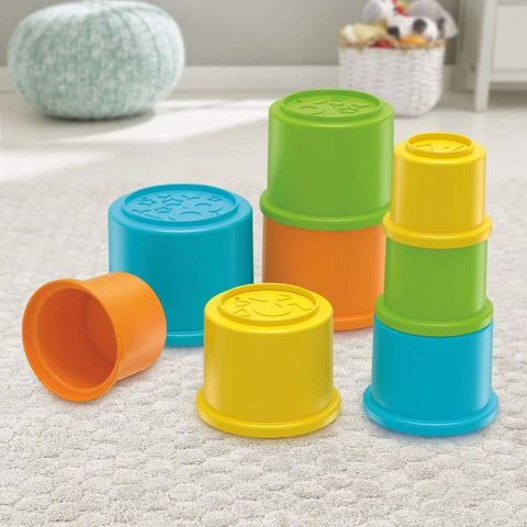Fisher-Price Renkli Kaplar / Sıralama ve Şekil Ayırma Oyuncakları