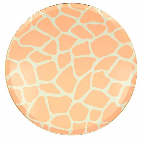 Meri Meri - Safari Plates - Safari Tabak - L - 8'li