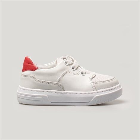 Merli&Rose Roam Sneaker | Beyaz - Kırmızı