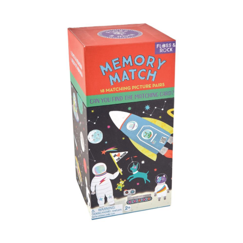 Floss & Rock Hafıza ve Eşleştirme Kartları/ Space