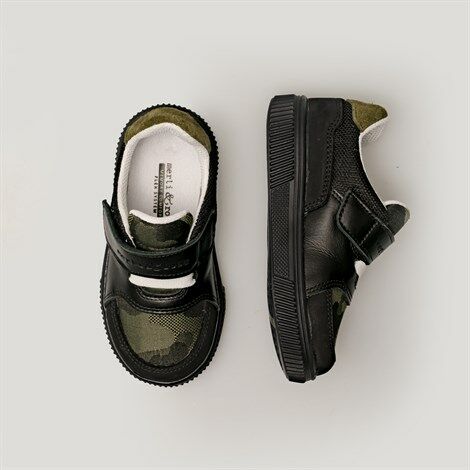 Merli&Rose Roam Sneaker | Siyah - Kamuflaj